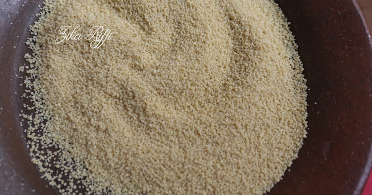 Rouler le couscous et fait mains des recettes faciles et originales