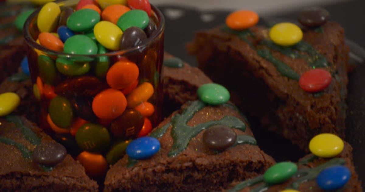 Brownies Aux M M S Choco Recette Par D Un Coup De Baguette Magique