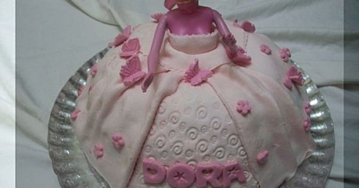 Gateau D Anniversaire Poupee Recette Par Sabrina Baroun