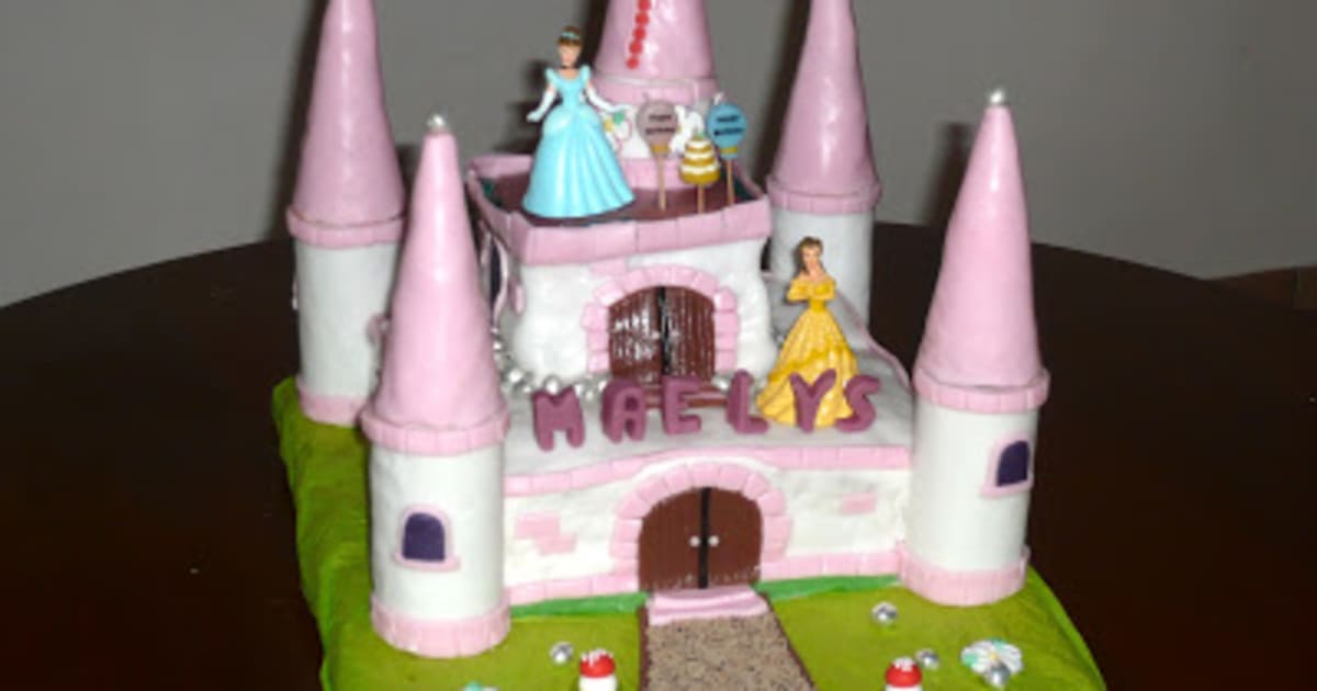 Gateau Chateau Des Princesses Recette Par Fantaisies Sucrees