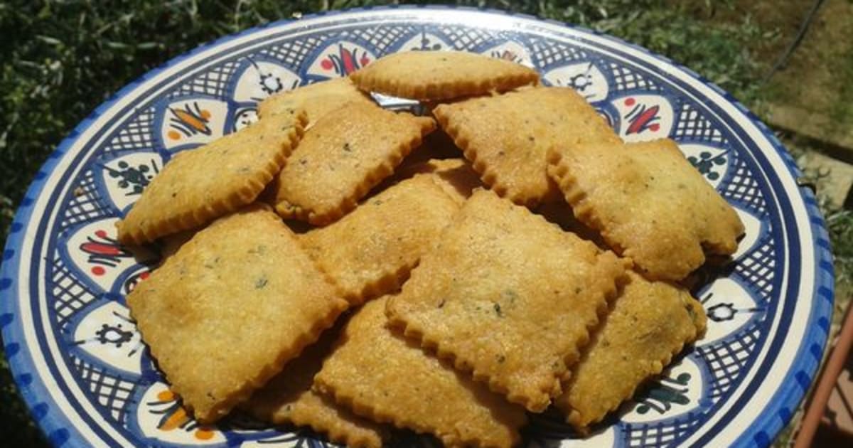 Petits Biscuits Aperitif Au Parmesan Et Origan Recette Par La Conque D Or