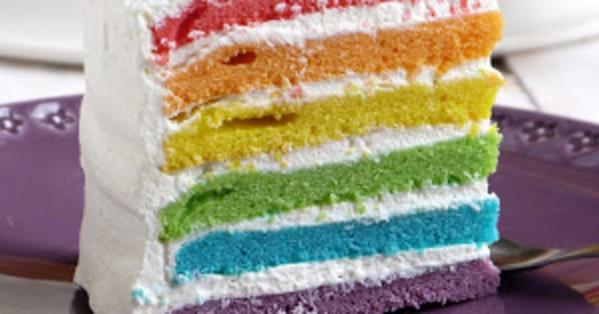 Gateau Arc En Ciel Ou Rainbow Cake Un Layer Cake Aux Couleurs De L Arc En Ciel Recette Par Chic Chic Chocolat