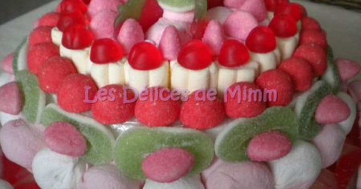 Comment Faire Un Gateau De Bonbons Pour Les 6 Ans De Valina Recette Par Mimm
