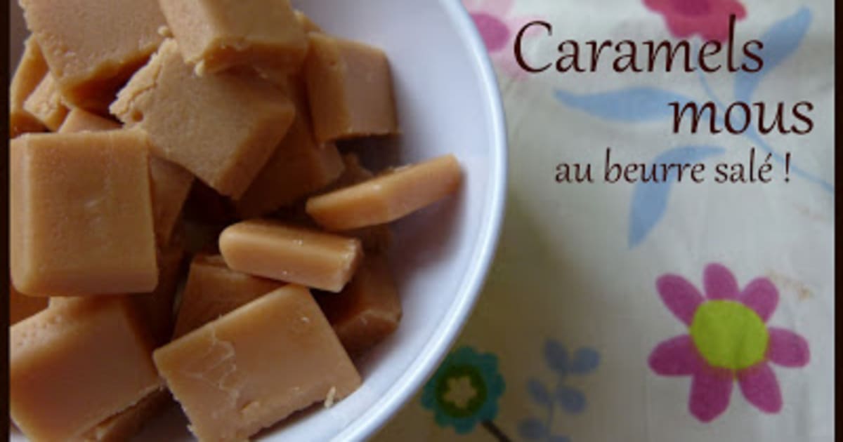 Caramels Mous Au Beurre Salé Recette Par Cooking Fée Lili 