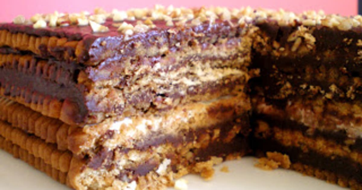 Gateau Express Choco Petits Beurre Recette Par Les Mets Tisses