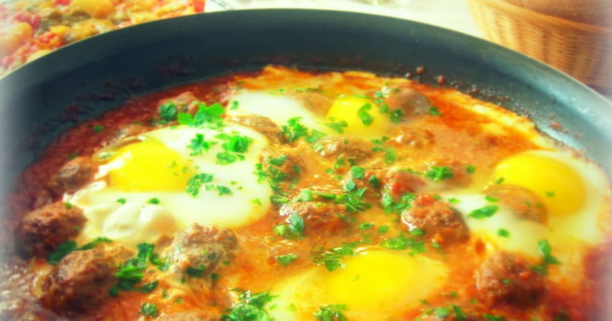 Tajine Kefta aux oeufs Recette par Mes inspirations culinaires