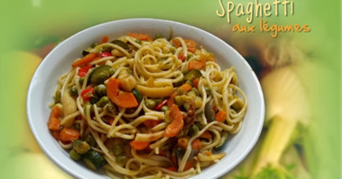 Spaghettis ou Tagliatelles de légumes 