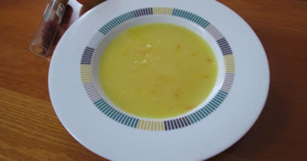 Recettes de safran par Serial Baker Velouté de panais et pomme au