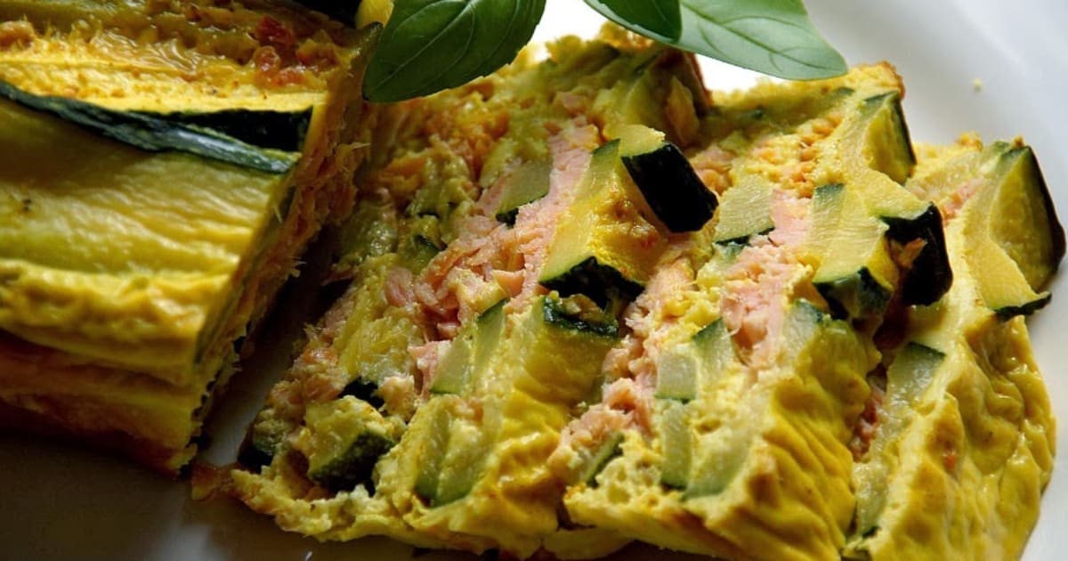 Terrine courgette saumon Recette par spicy