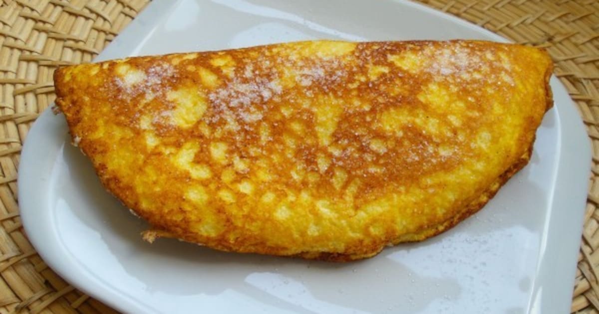Surprenante omelette sucrée au rhum Recette par Recettes pour se régaler
