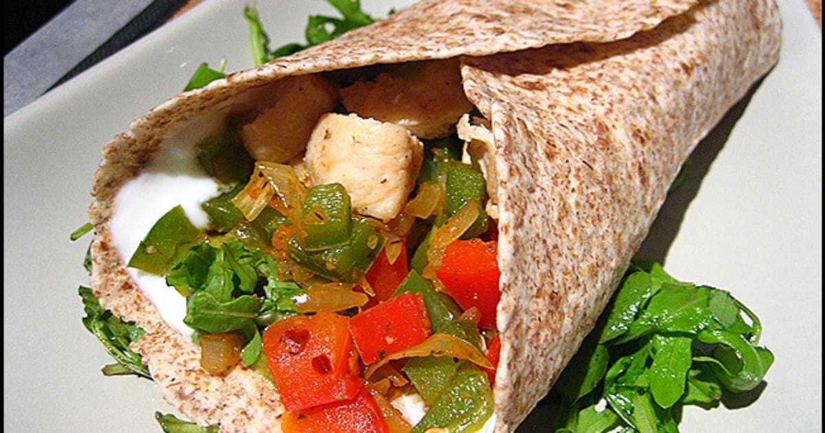 Wraps de poulet à la mexicaine Recette par Happy papilles