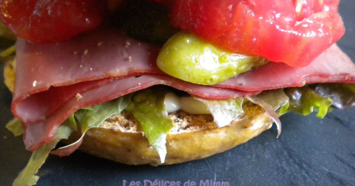 Bagel au pastrami comme à NewYork Recette par Mimm