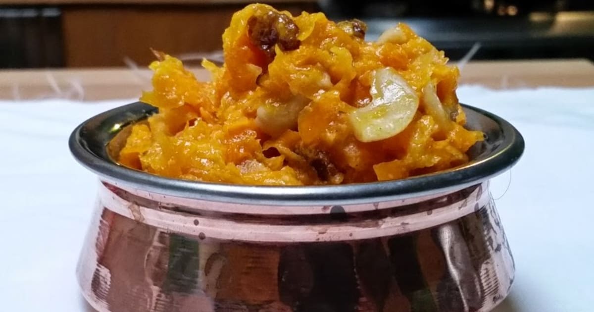 Halwa de carottes Recette par Apolina
