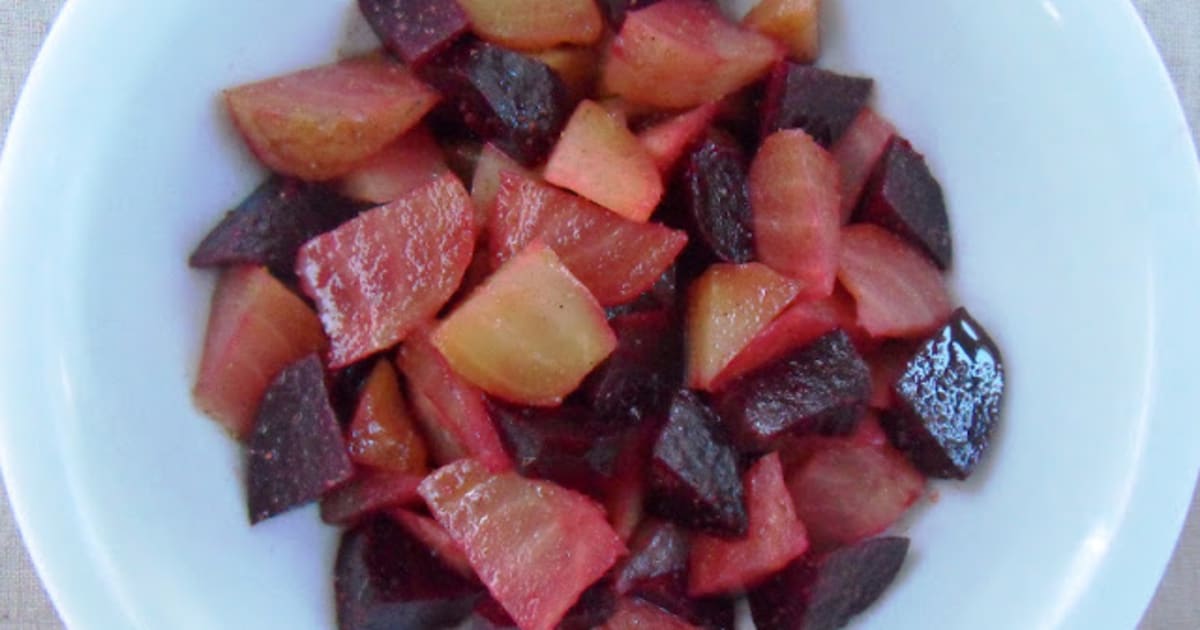 Salade tricolore de betteraves à la marocaine : recette Salade