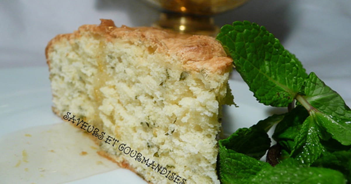 Gateau Citron Menthe Recette Par Nadji Gateau Citron Menthe Recette Par Nadji