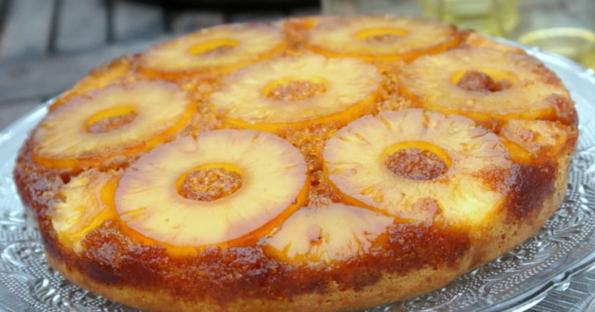 Recette - Gâteau caramélisé renversé à l'ananas en vidéo 
