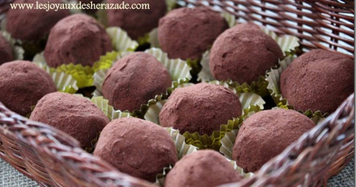 Recettes De Marrons Par Les Joyaux De Sherazade Truffes Au Chocolat 