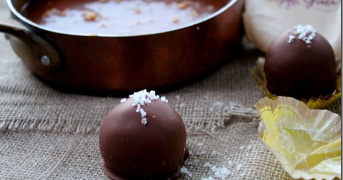 Recettes de truffes caramel-chocolat - Magazine Avantages