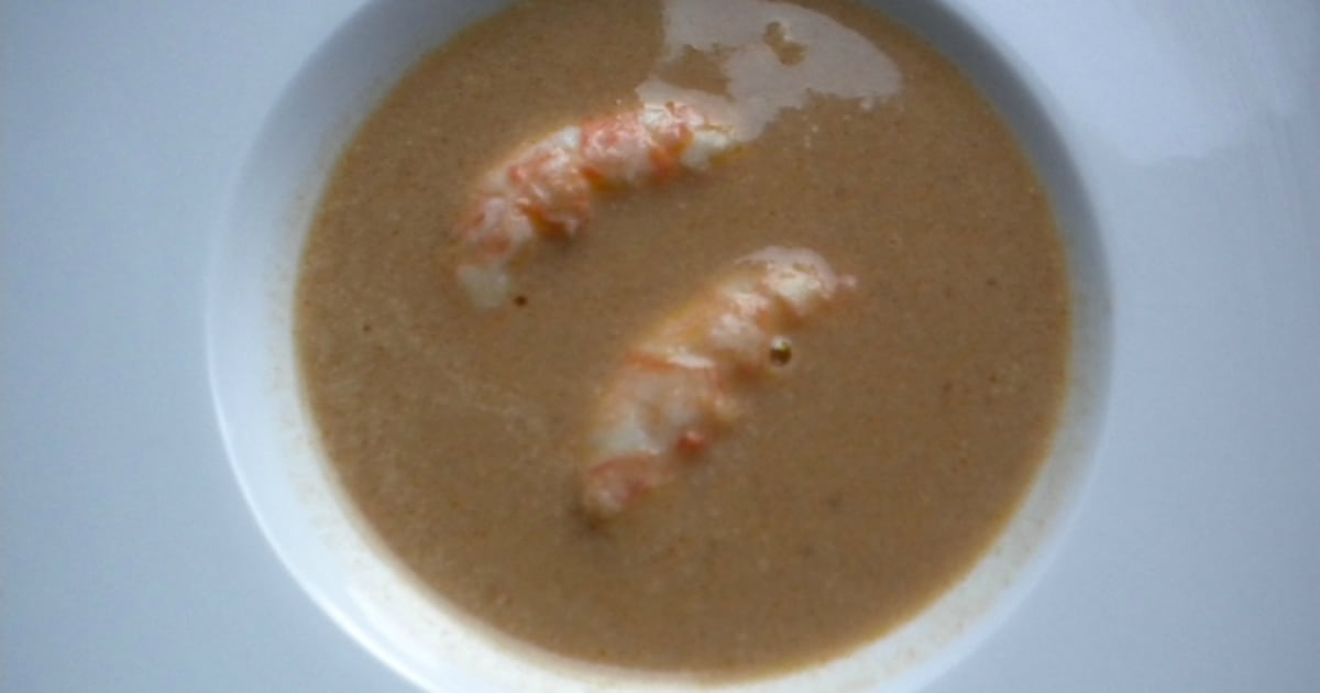 Bisque de langoustines Recette par Mimm