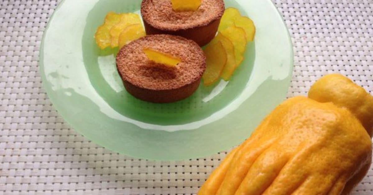 Recette Financiers à la Main de Bouddha confite