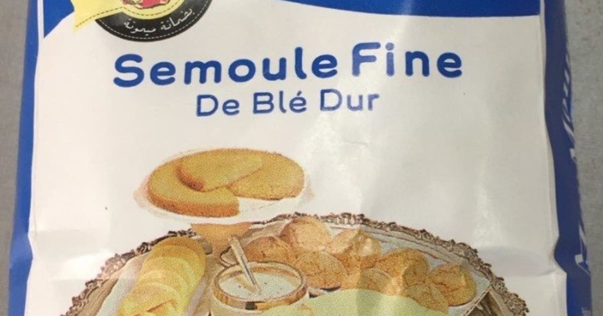 Semoule de blé dur spécial pâtes 1 kg