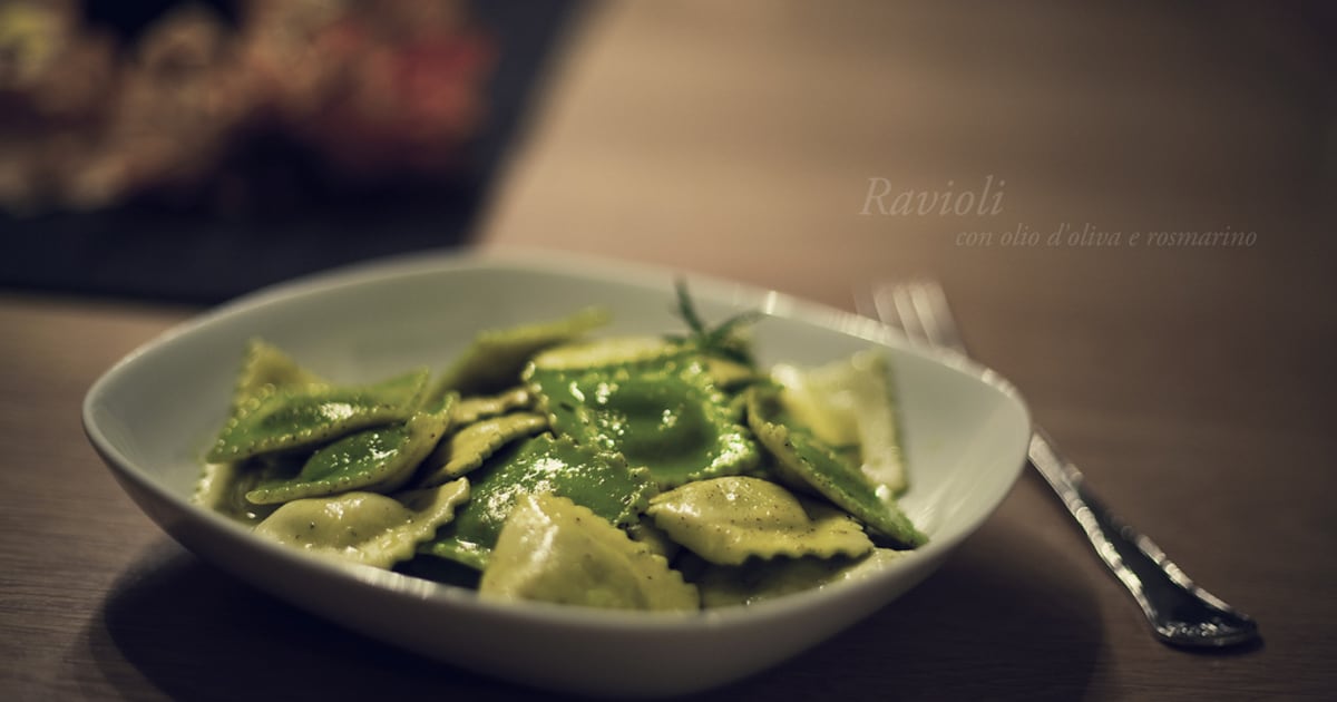 Ravioles à la courge et amaretti comme à Mantoue