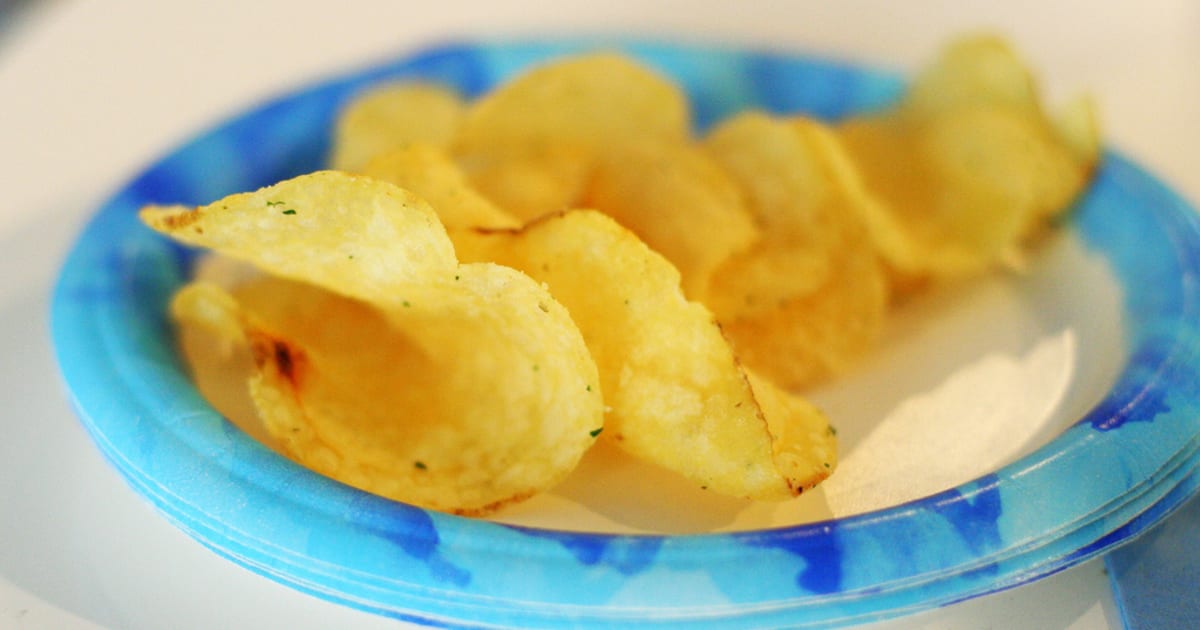 Recette Chips de pommes de terre maison croustillantes 