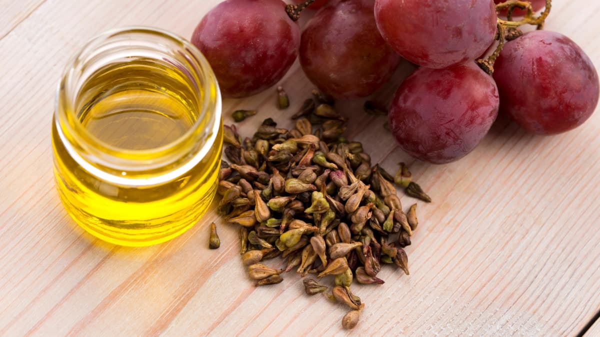 L'huile de pépins de raisin