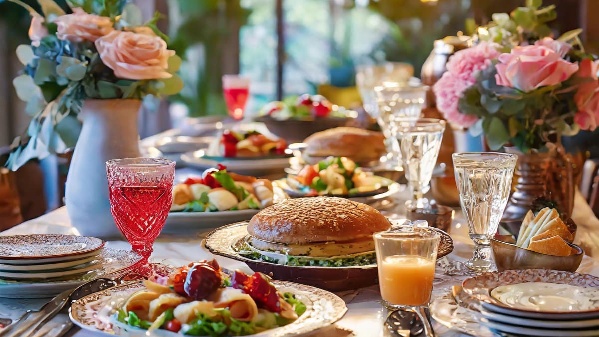 Table de fête