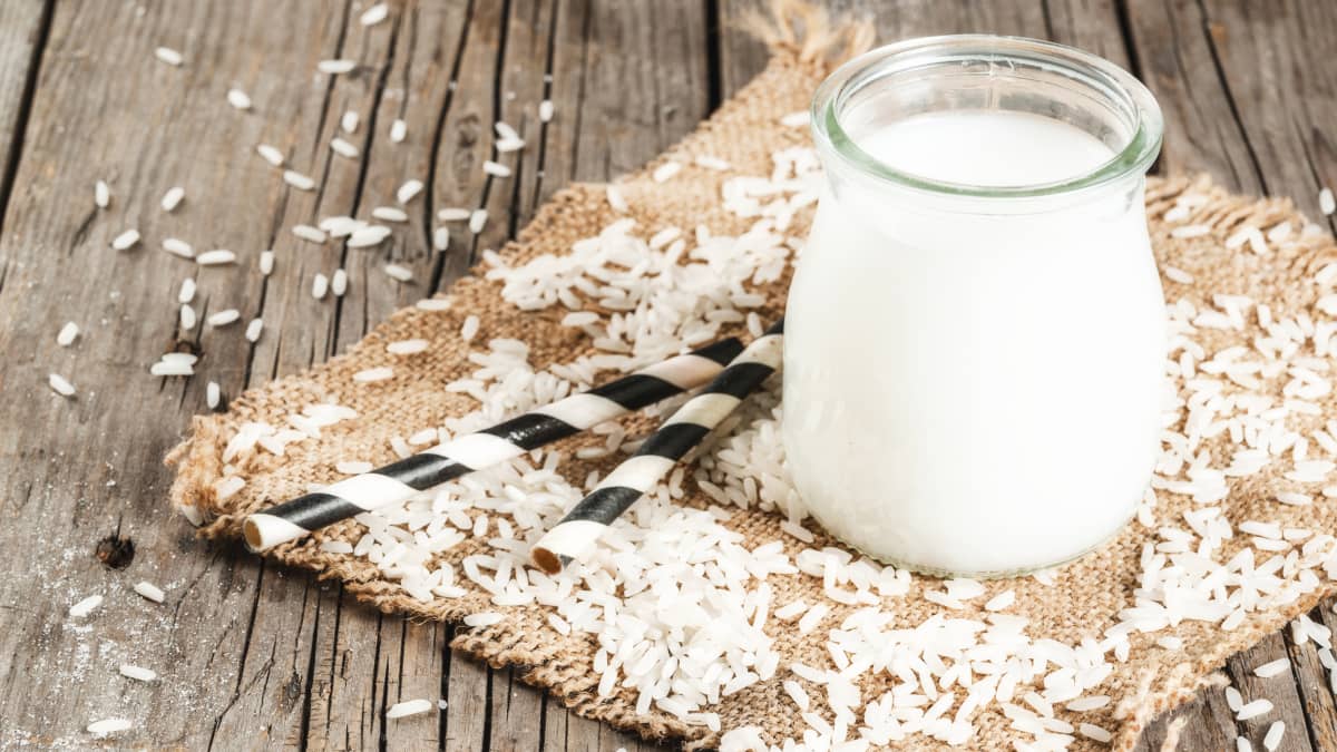 Riz et lait de riz