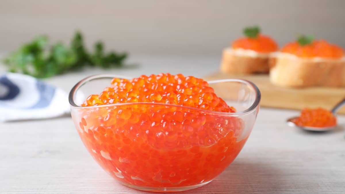 Oeufs de truite