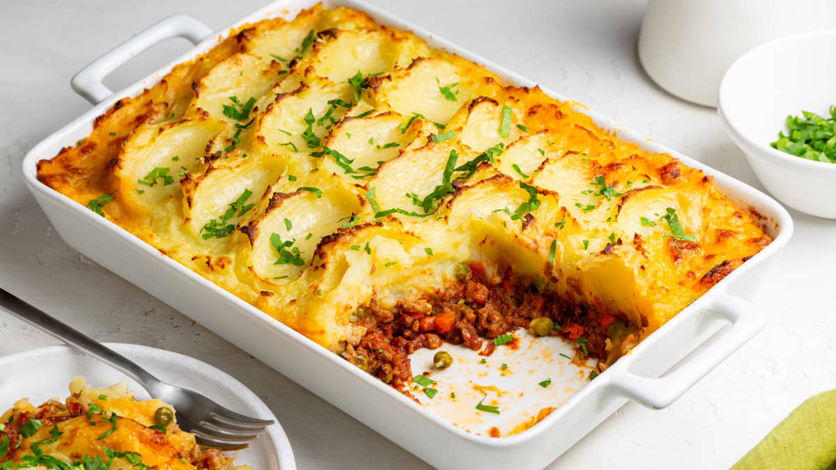 Hachis parmentier à l'agneau