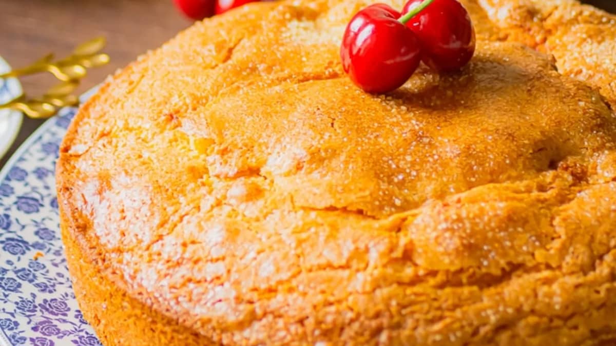 Gâteau au yaourt aux cerises