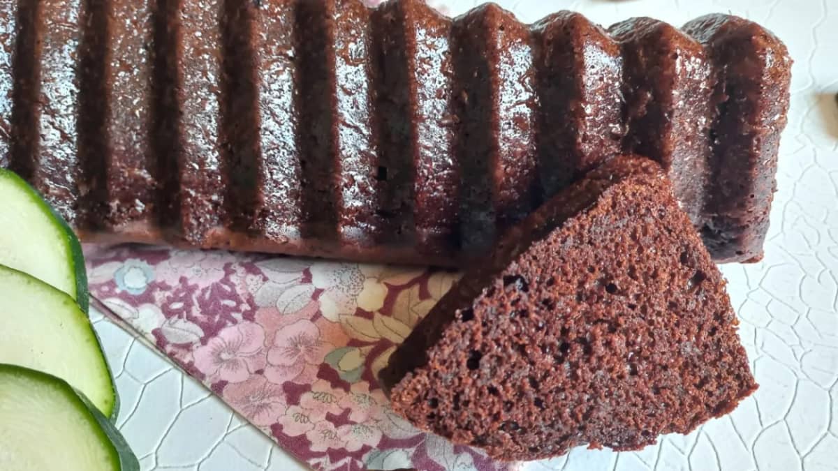 Cake chocolat courgette