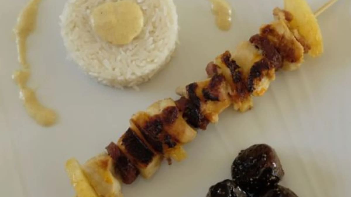 Brochettes créoles