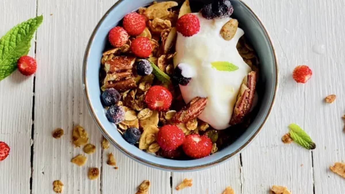 Granola extra pour un petit déjeuner gourmand
