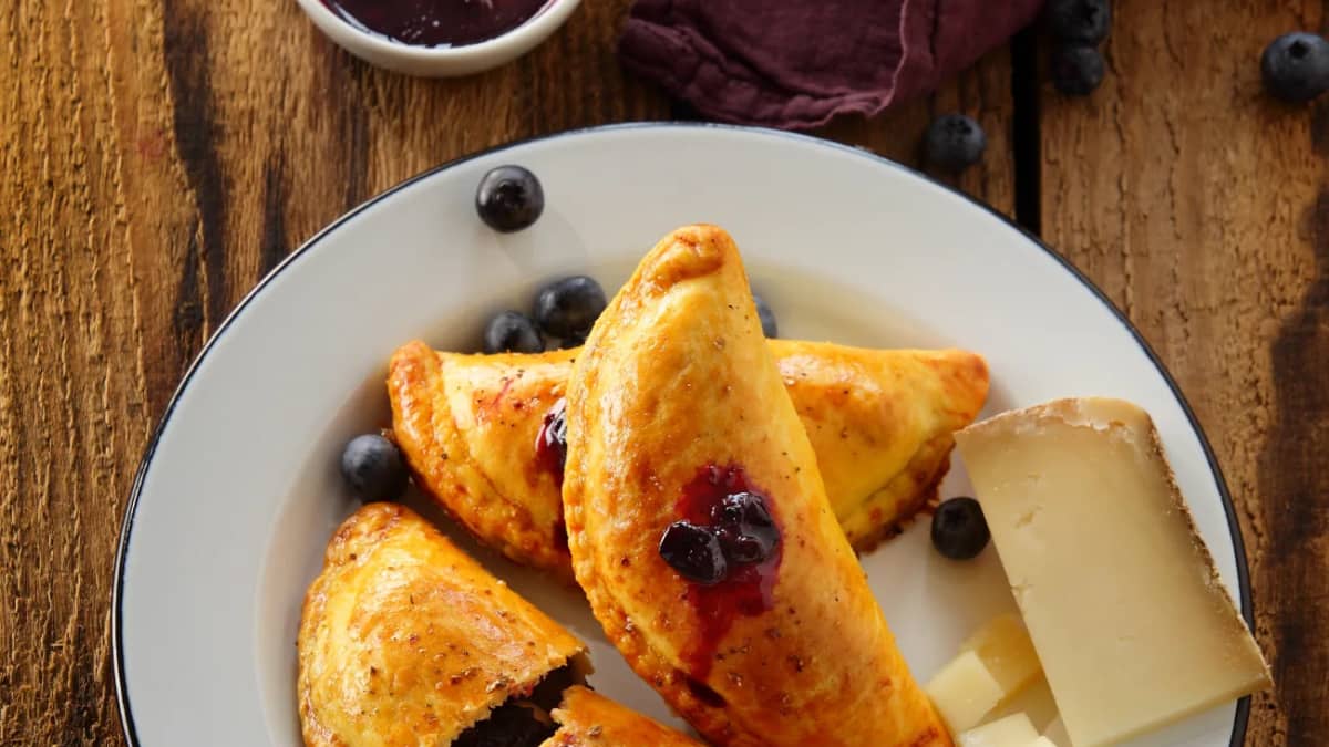 Empanadas à la Tomme de chèvre