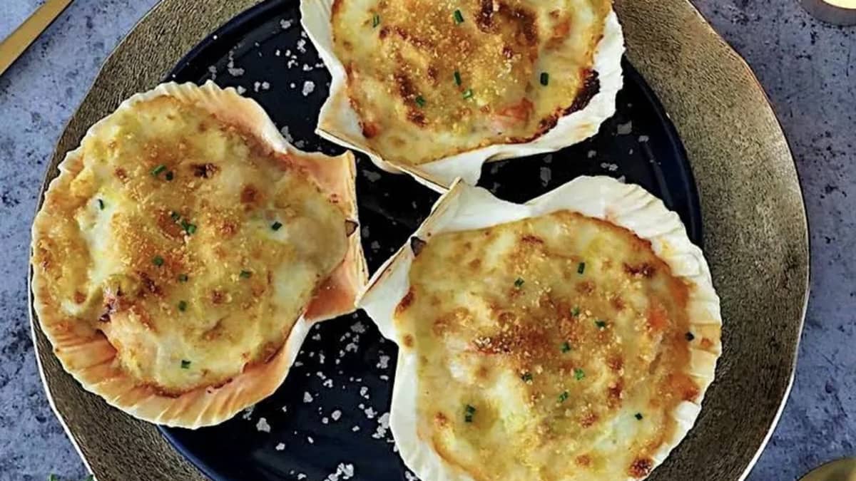 Saint-jacques en coquille !