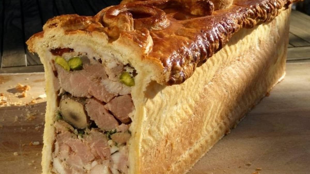 Magnifique pâté en croûte rustique d'après le Chef Yannick Alléno