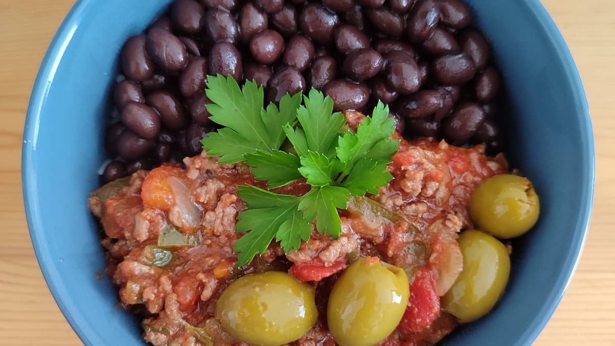 Picadillo de boeuf cubain