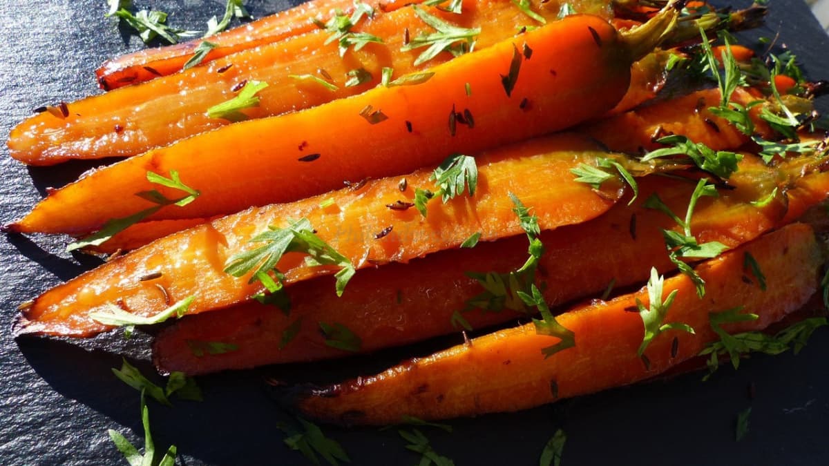 Carottes rôties