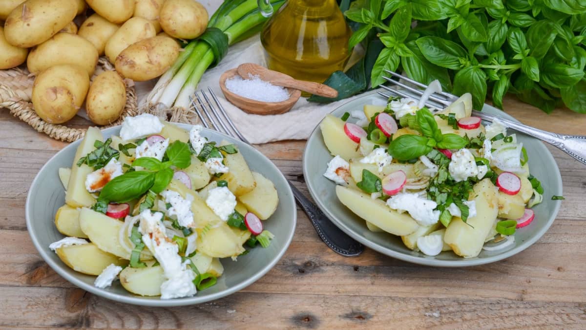 Salade de pommes de terre primeur
