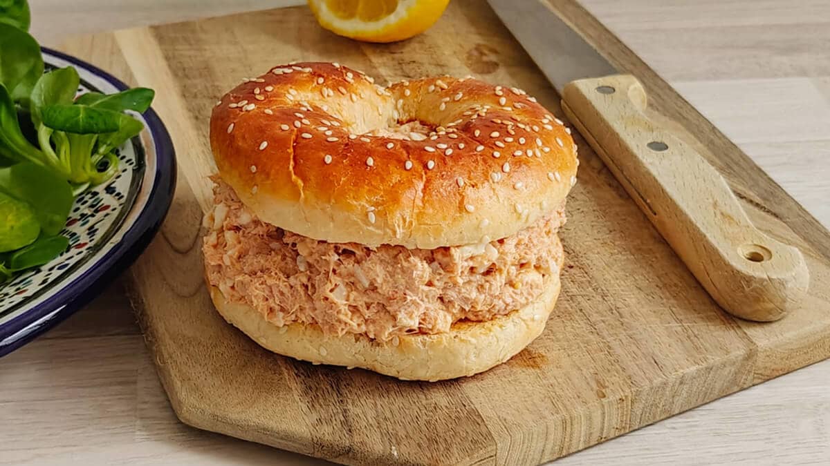 Bagel au thon