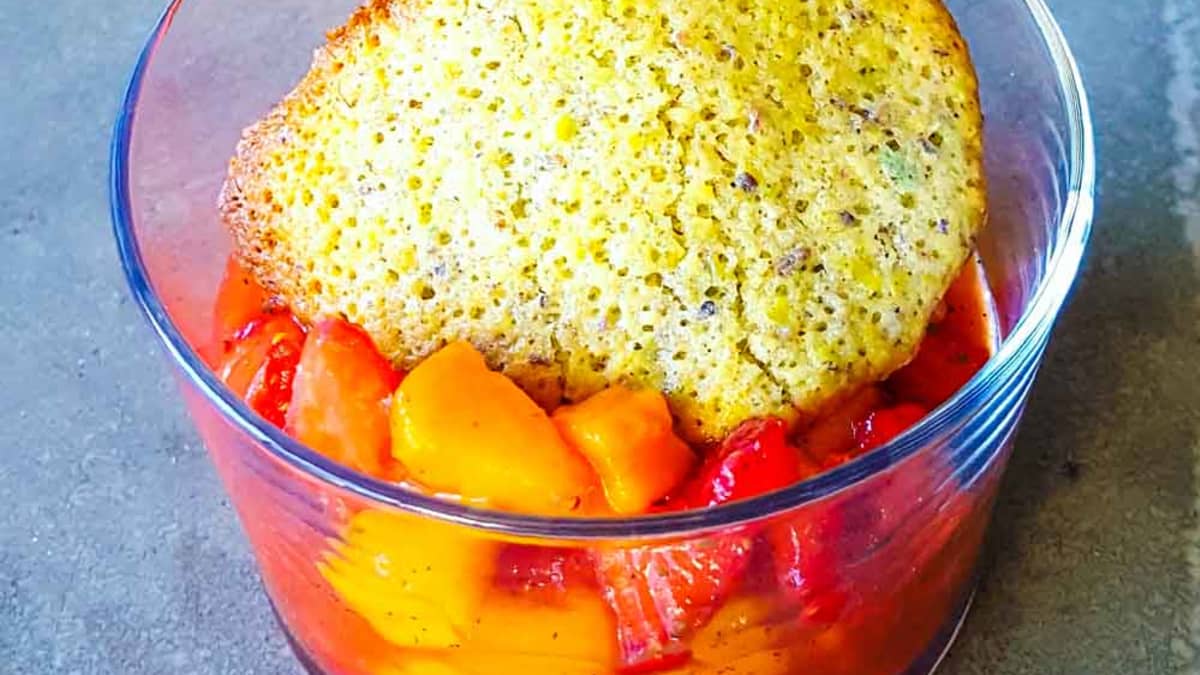 Tartare fraise-mangue à la vanille et citron vert