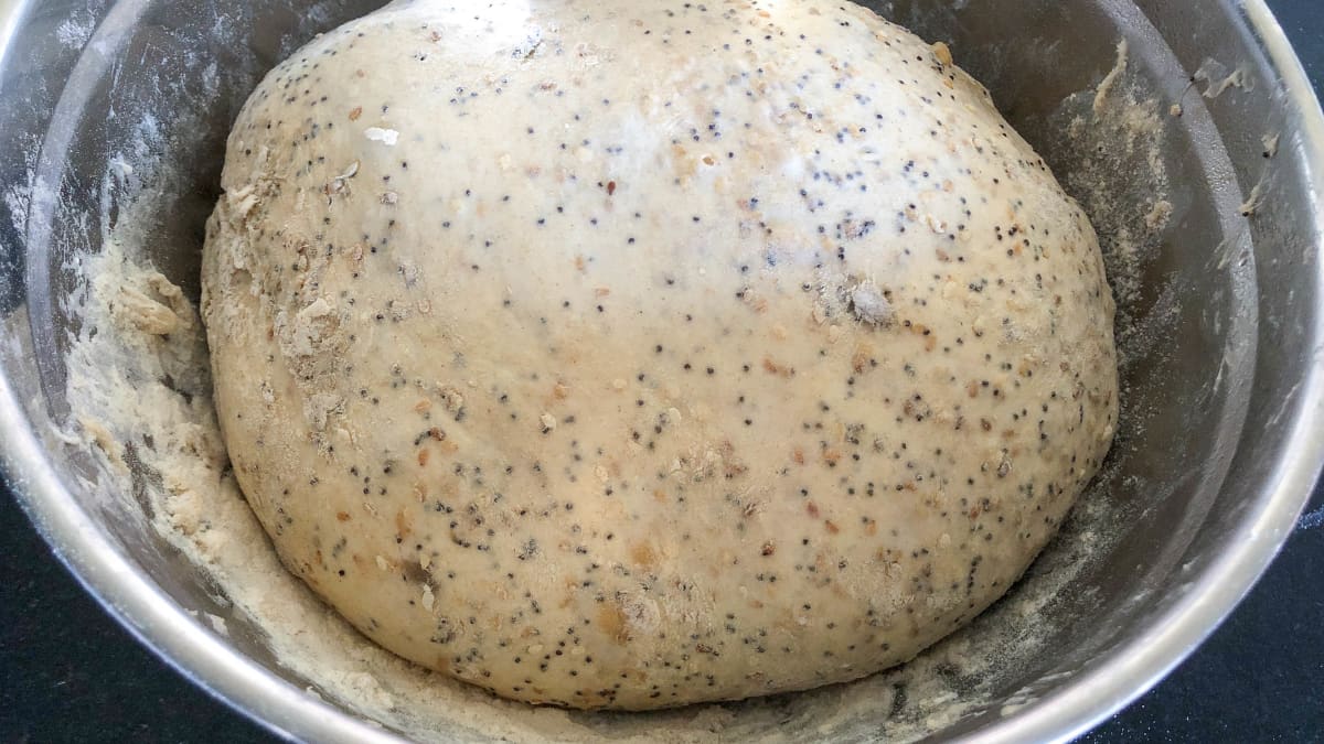 Pâte à pain dans un cul-de-poule