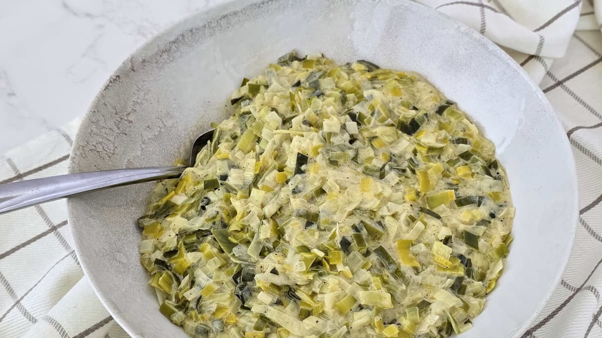 Fondue de Poireaux - Recette par Cuisine et Création
