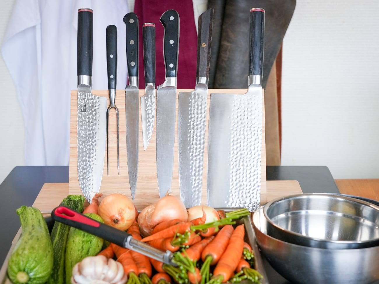 Bois Enfants Couteau de cuisine Tout-petit Ensemble de couteaux De