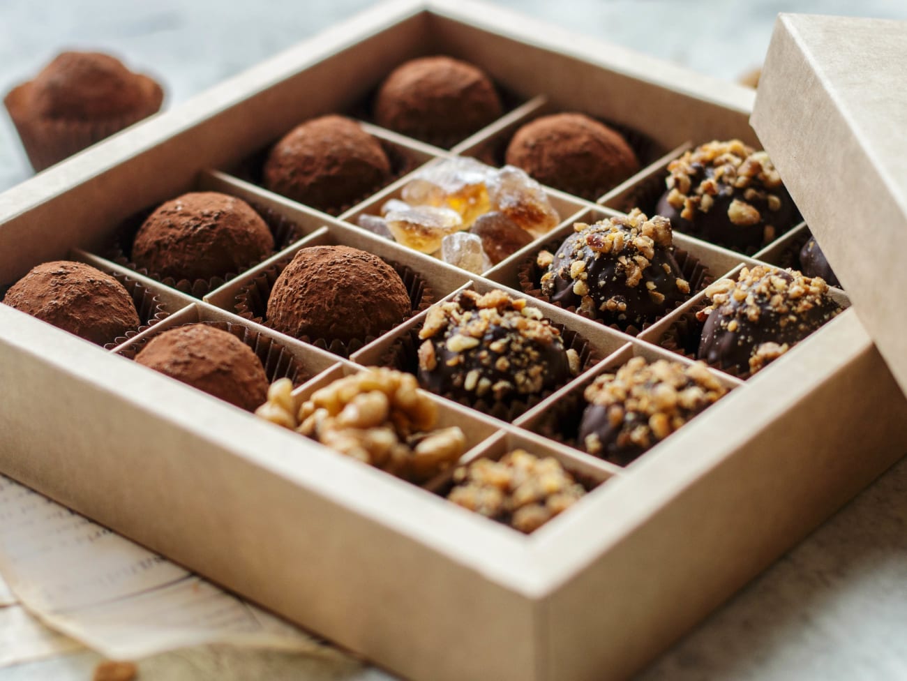 Chocolats de Noël pour offrir ou déguster en famille