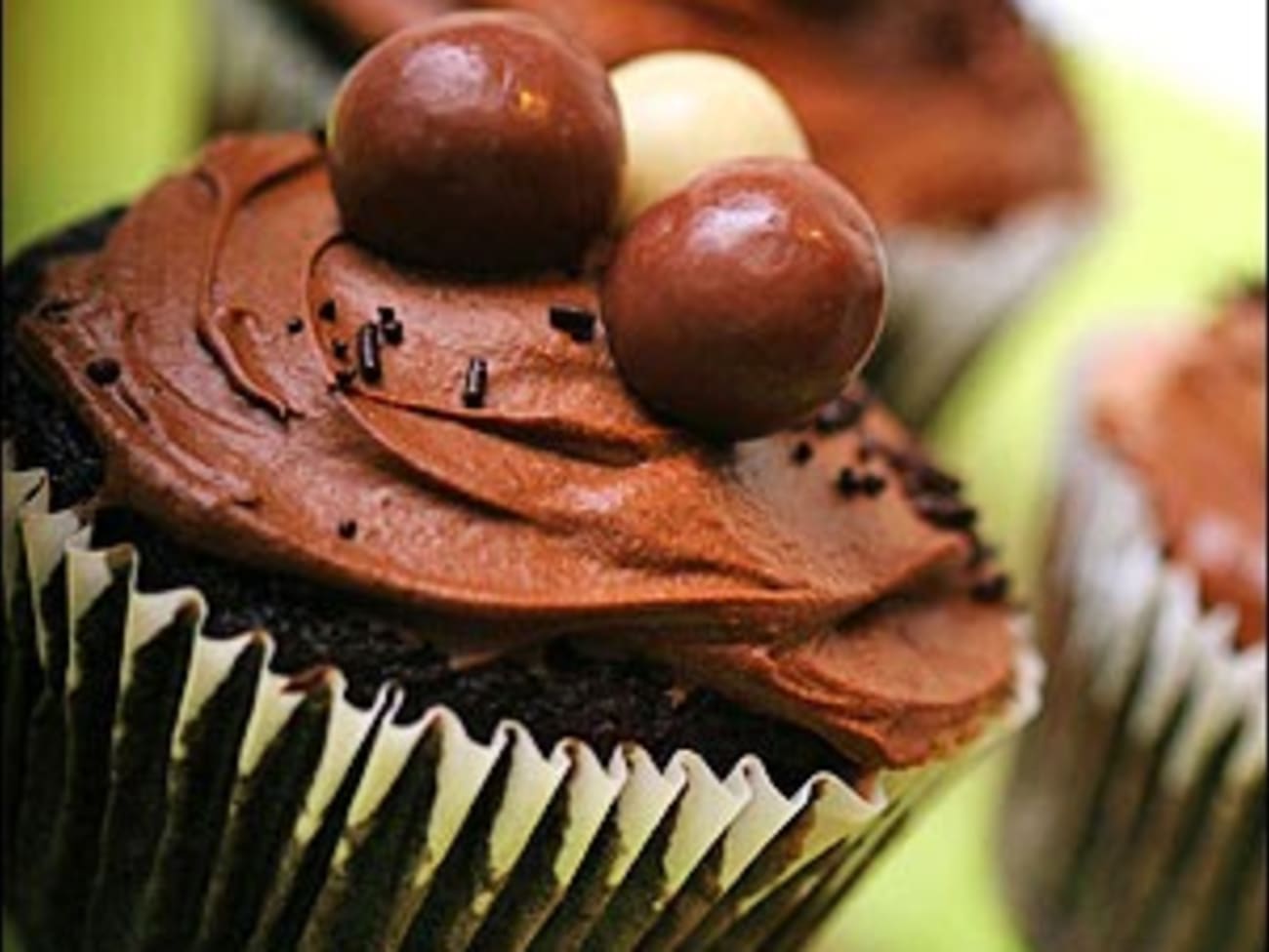 Cupcakes de Pâques au chocolat