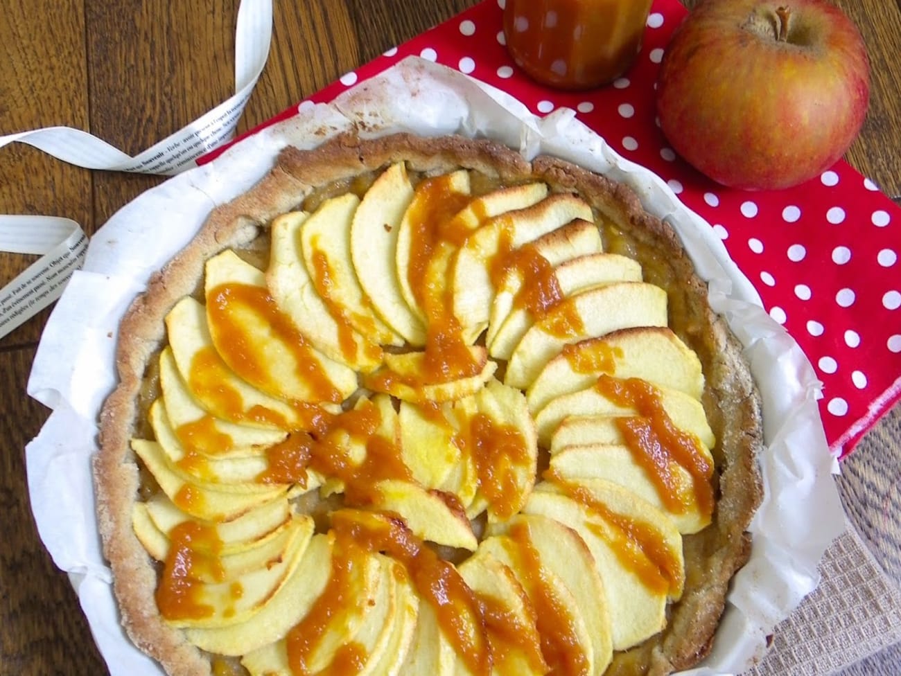 Tarte chocolat, caramel au beurre salé et sarrasin - Sucre d'Orge